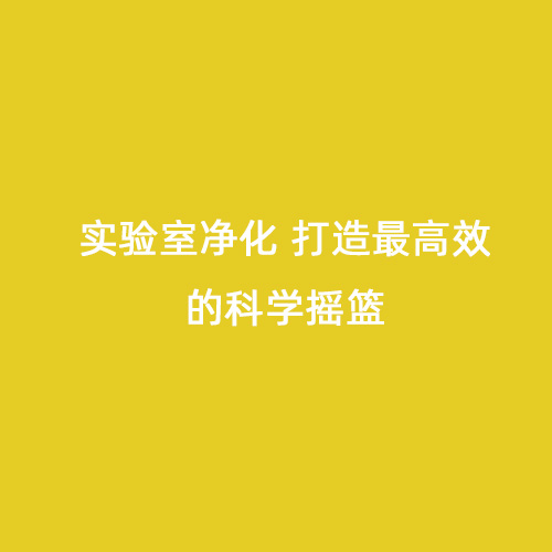實驗室凈化 打造最高效的科學搖籃